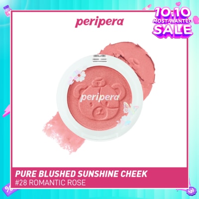 PERIPERA Pure Blushed Sunshine Cheek 28 Romantic Rose 4.1g