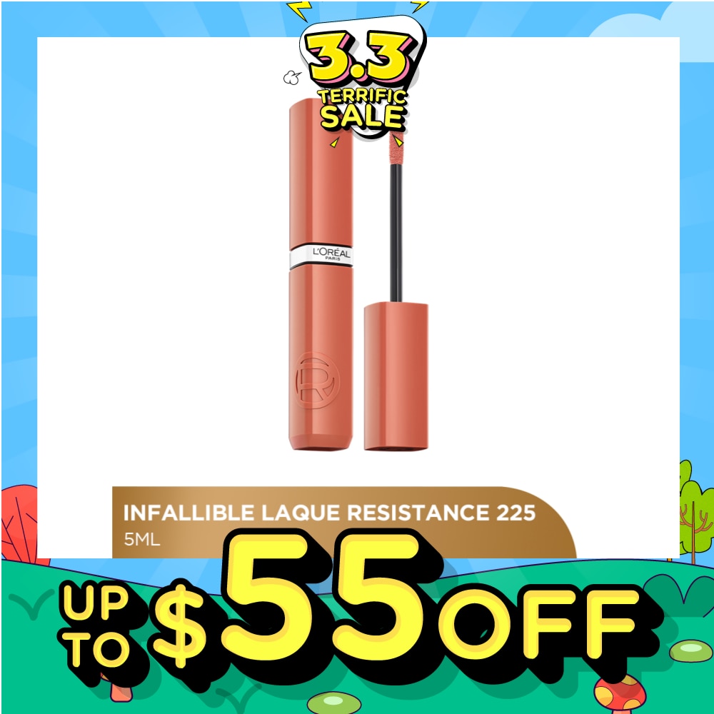 L'OREAL PARIS MAKEUP Infallible Lacque Resistance 225 Rogue Confidence 36.4g