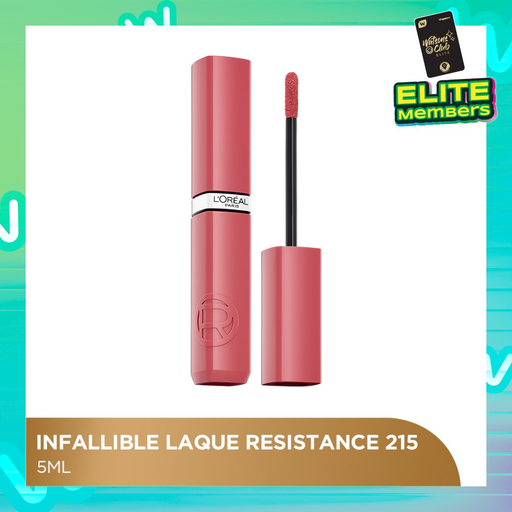 Infallible Lacque Resistance 215 Drunk In Rose 36.4g