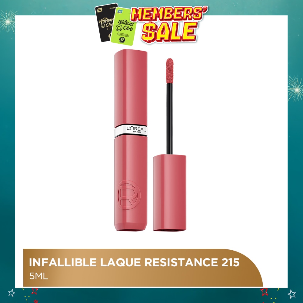 Infallible Lacque Resistance 215 Drunk In Rose 36.4g