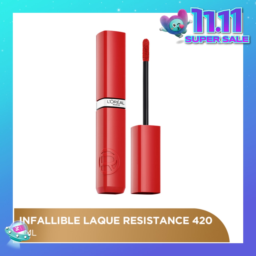 L'OREAL PARIS MAKEUP Infallible Lacque Resistance 420 Rogue Paris 36.4g