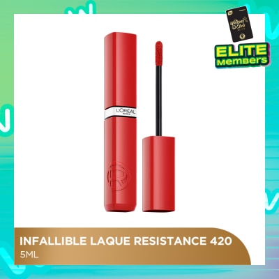 L'OREAL PARIS MAKEUP Infallible Lacque Resistance 420 Rogue Paris 36.4g