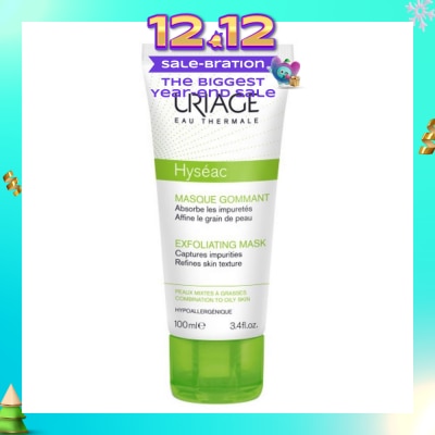 URIAGE Hypoallergenic Exfoliating Mask 100ml (Expiry: Jun`2026)