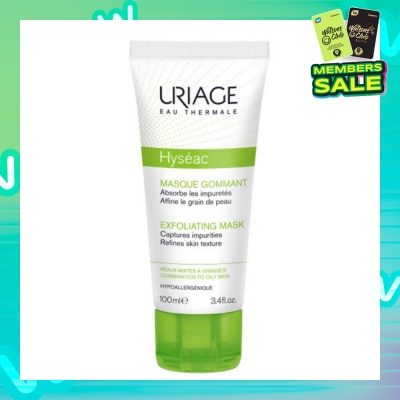 URIAGE Hypoallergenic Exfoliating Mask 100ml (Expiry: Feb`2026)