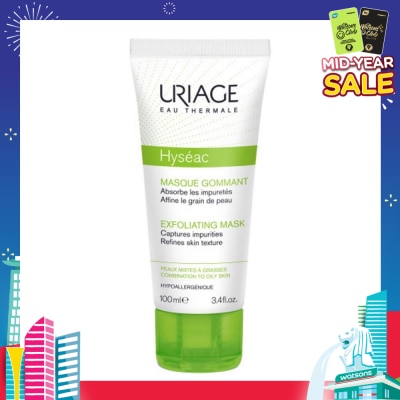 URIAGE Hypoallergenic Exfoliating Mask 100ml (Expiry: Feb`2026)