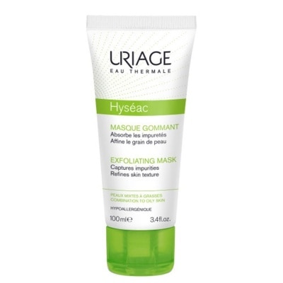 URIAGE Hypoallergenic Exfoliating Mask (Captures Impurities Refines Skin Texture) 100ml