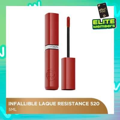 L'OREAL PARIS MAKEUP Infallible Lacque Resistance 520 Berry Bordeaux 36.4g