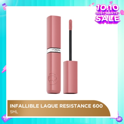 L'OREAL PARIS MAKEUP Infallible Lacque Resistance 600 Le Nu Rose 36.4g