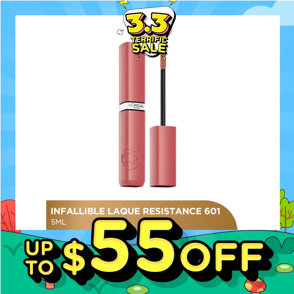 L'OREAL PARIS MAKEUP Infallible Lacque Resistance 601 Worth It 36.4g