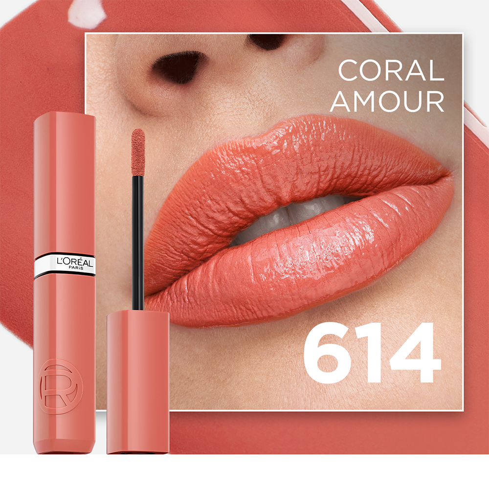 Infallible Lacque Resistance 614 Coral Armour 36.4g
