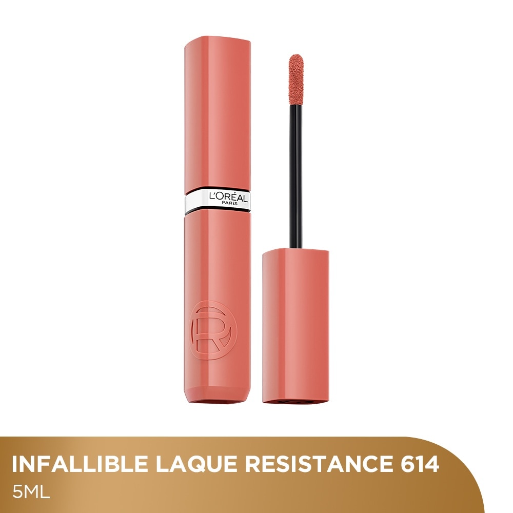 L'OREAL PARIS MAKEUP Infallible Lacque Resistance 614 Coral Armour