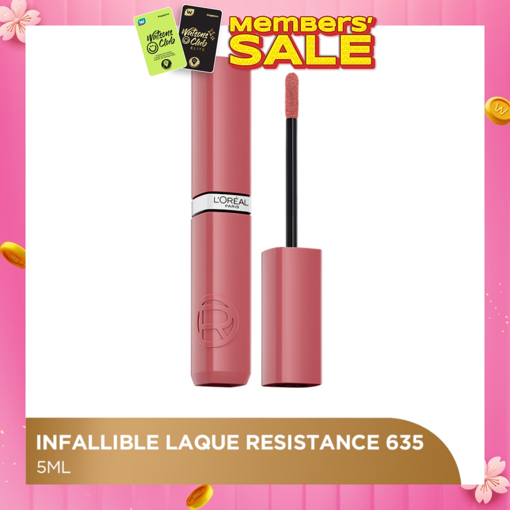 L'OREAL PARIS MAKEUP Infallible Lacque Resistance 635 Worth It Medium 36.4g