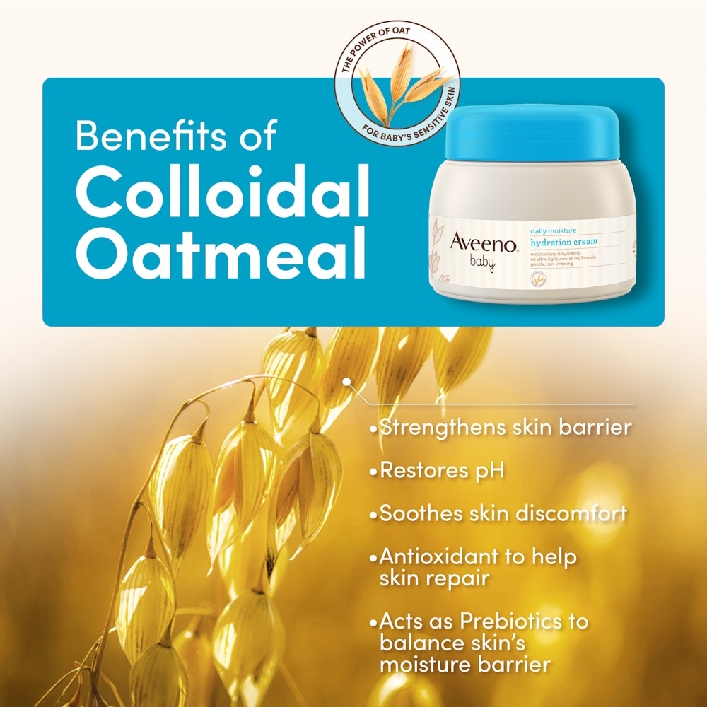 Daily Moisture Hydrating Facial Cream with Natural Colloidal Oatmeal 60g