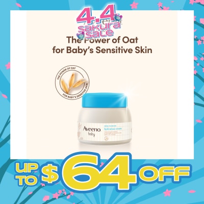 AVEENO BABY - Daily Moisture Hydrating Facial Cream with Natural Colloidal Oatmeal 60g