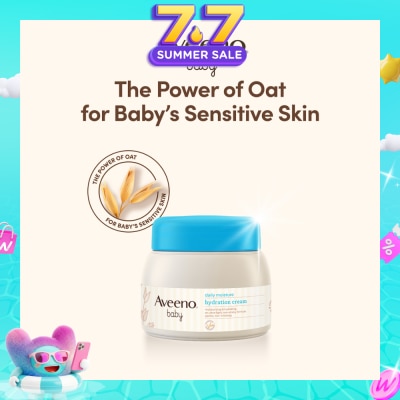 AVEENO BABY - Daily Moisture Hydrating Facial Cream with Natural Colloidal Oatmeal 60g
