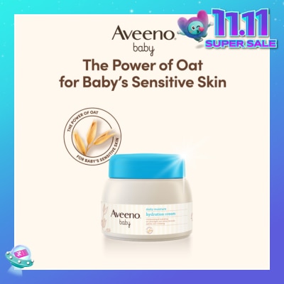 AVEENO BABY Daily Moisture Hydrating Facial Cream with Natural Colloidal Oatmeal 60g