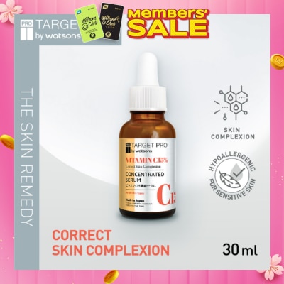 TARGET PRO BY WATSONS Vitamin C15% Concentrated Serum 30ml