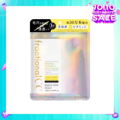 FRACTIONAL CC Needle Serum C Face Mask 6s