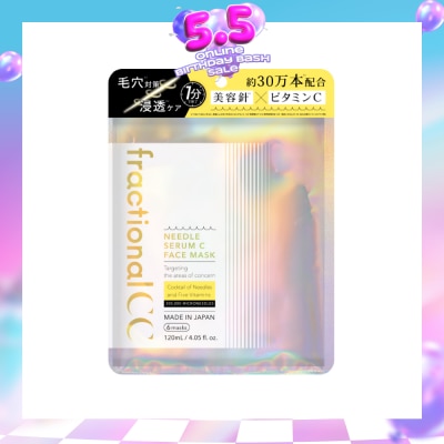 FRACTIONAL CC - Needle Serum C Face Mask 6s