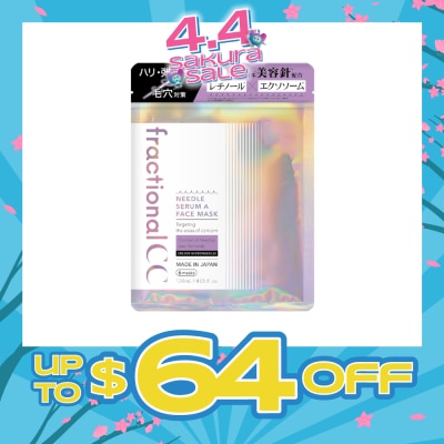 FRACTIONAL CC - Needle Serum A Face Mask 6s