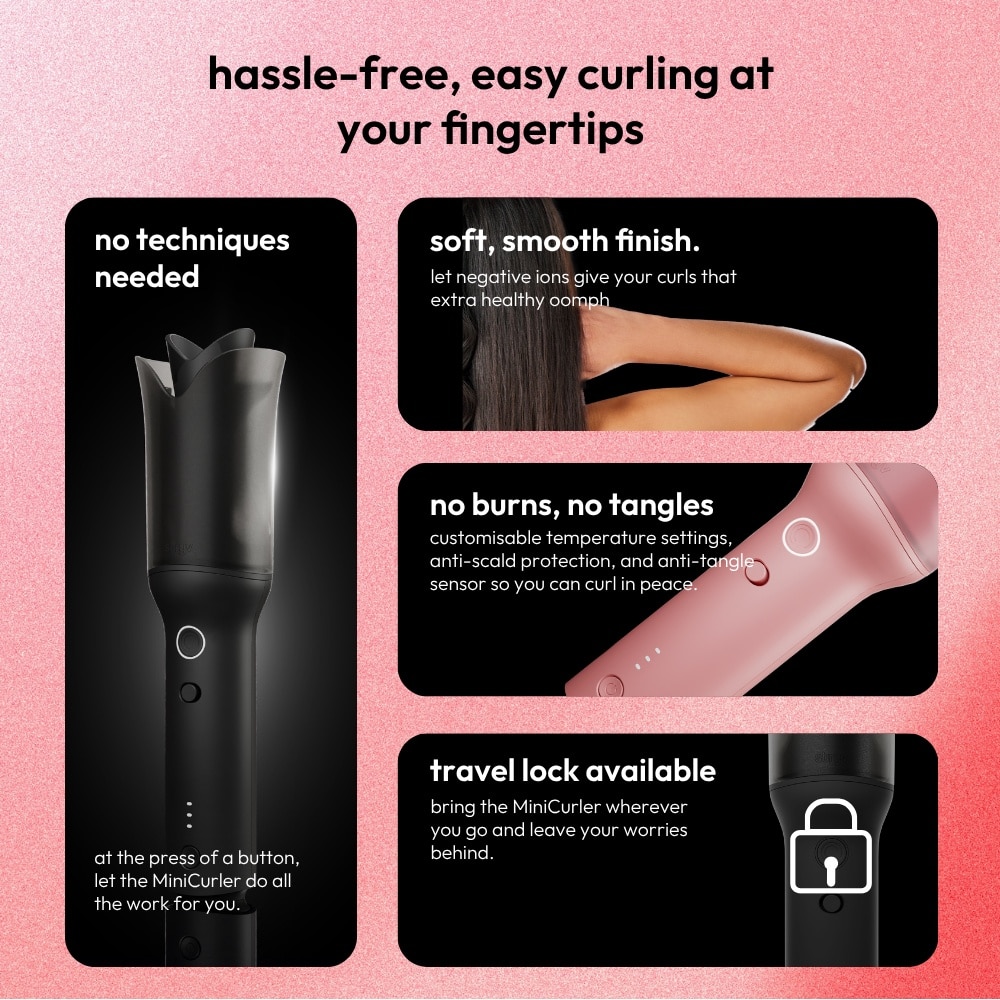 Mini Curler Pink 1s