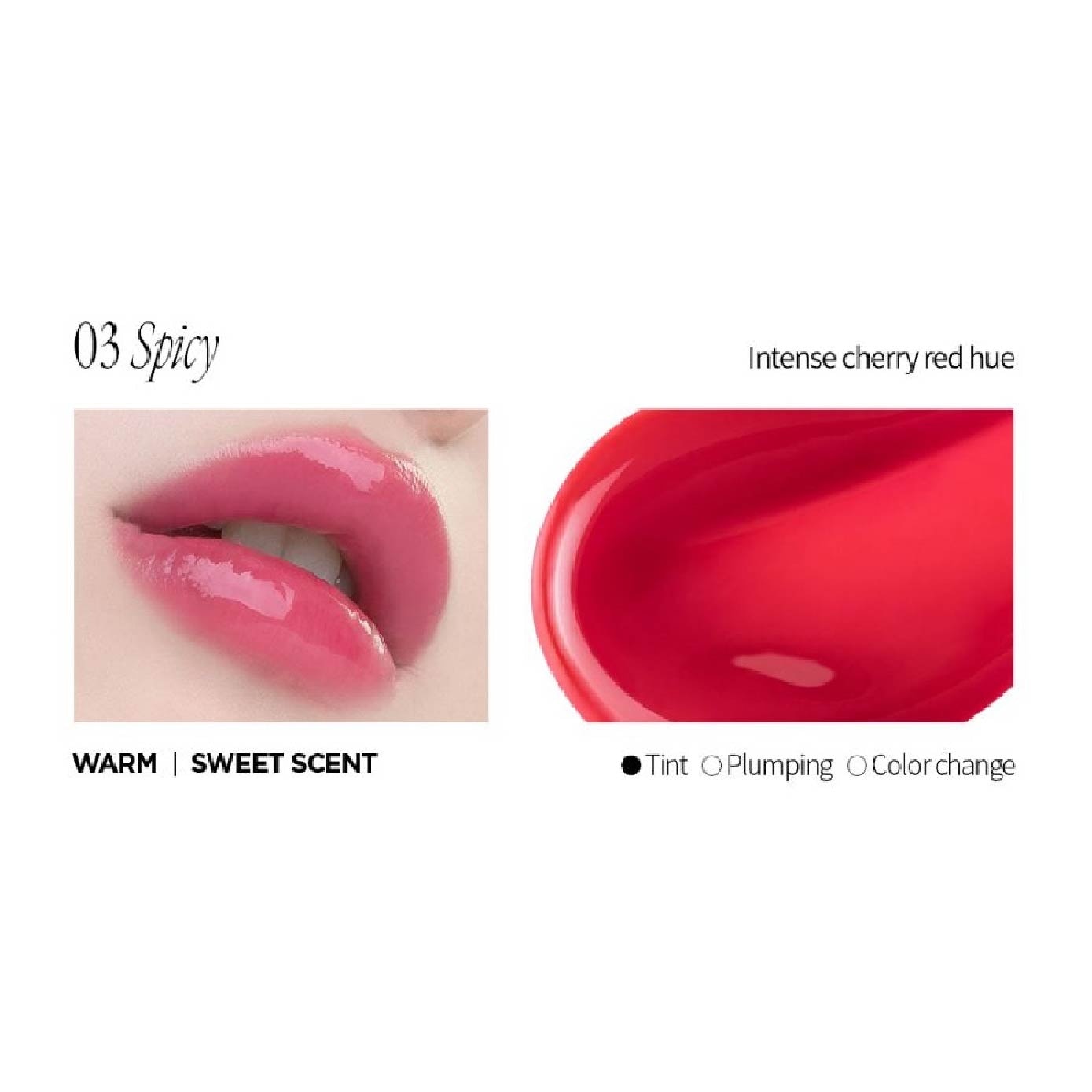 Glass-Like Lip Jelly 03 Spicy 2g