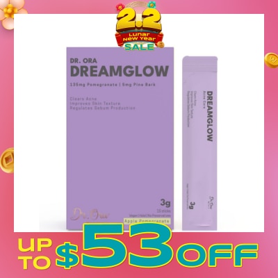 DR ORA Dreamglow Acne Clear Vegan Beauty Supplement Powder 15s