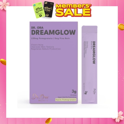 DR ORA Dreamglow Acne Clear Vegan Beauty Supplement Powder 15s