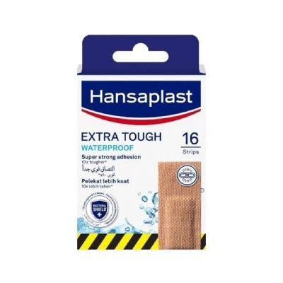 HANSAPLAST - Extra Tough Plaster Strip Waterproof 16s