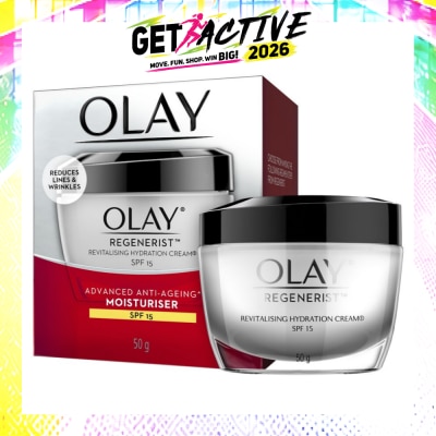 OLAY - Regenerist Revitalising Hydration Cream SPF15 50g image