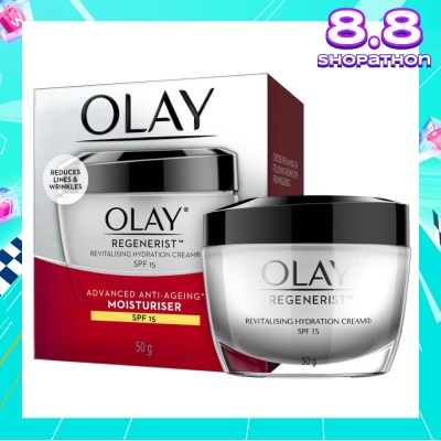 OLAY Regenerist Revitalising Hydration Cream SPF15 50g