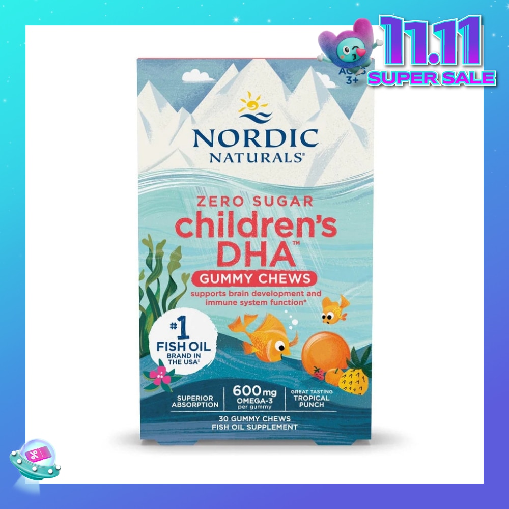 Children's DHA Gummies 30s (Expiry: Sep`2026)