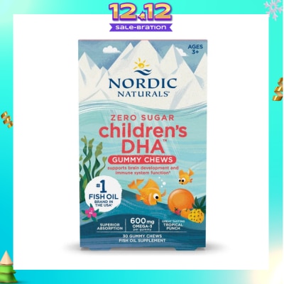 NORDIC NATURALS Children's DHA Gummies 30s (Expiry: Sep`2026)