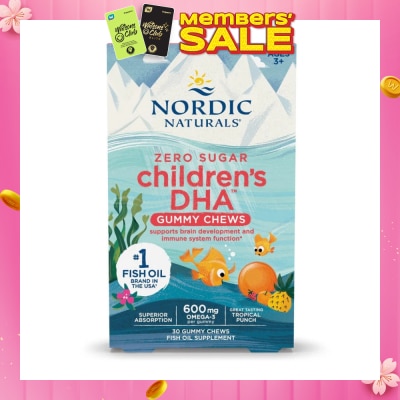 NORDIC NATURALS Children's DHA Gummies 30s (Expiry: Sep`2026)