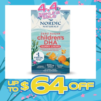 NORDIC NATURALS - Children's DHA Gummies 30s&nbsp;(Expiry: Sep`2026)