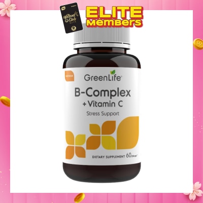 GREENLIFE GreenLife B-Complex + Vitamin C 60 Capsules