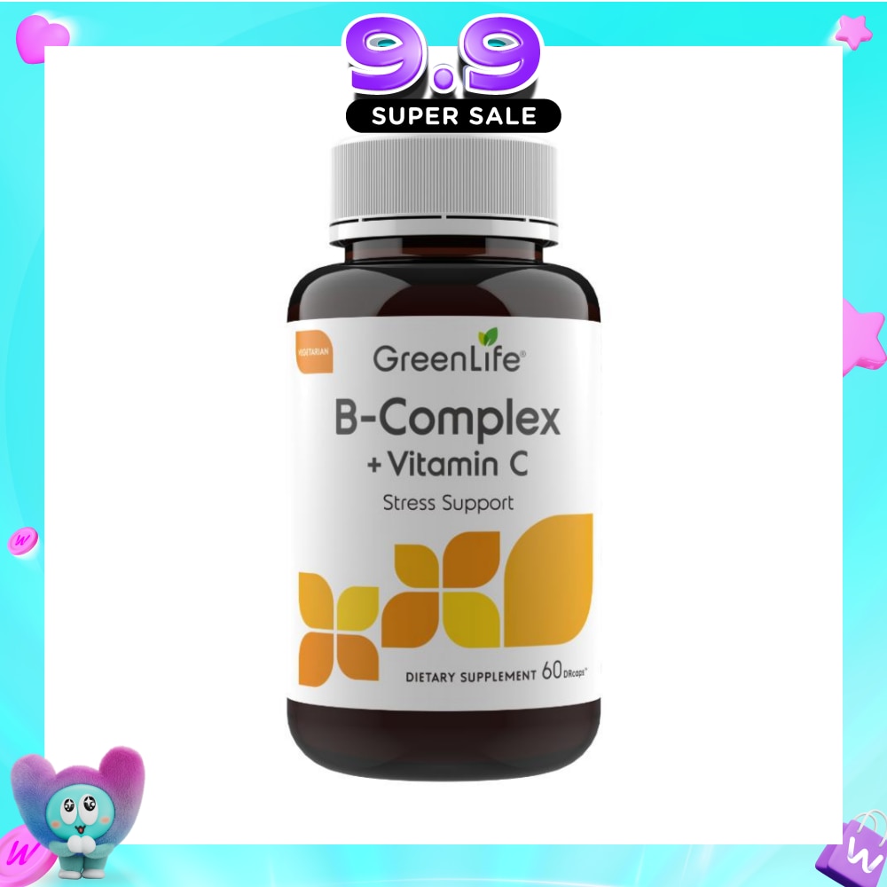 GreenLife B-Complex + Vitamin C 60 Capsules image