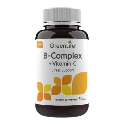 GREENLIFE GreenLife B-Complex + Vitamin C 60 Capsules