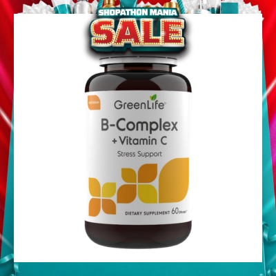 GREENLIFE - GreenLife B-Complex + Vitamin C 60 Capsules