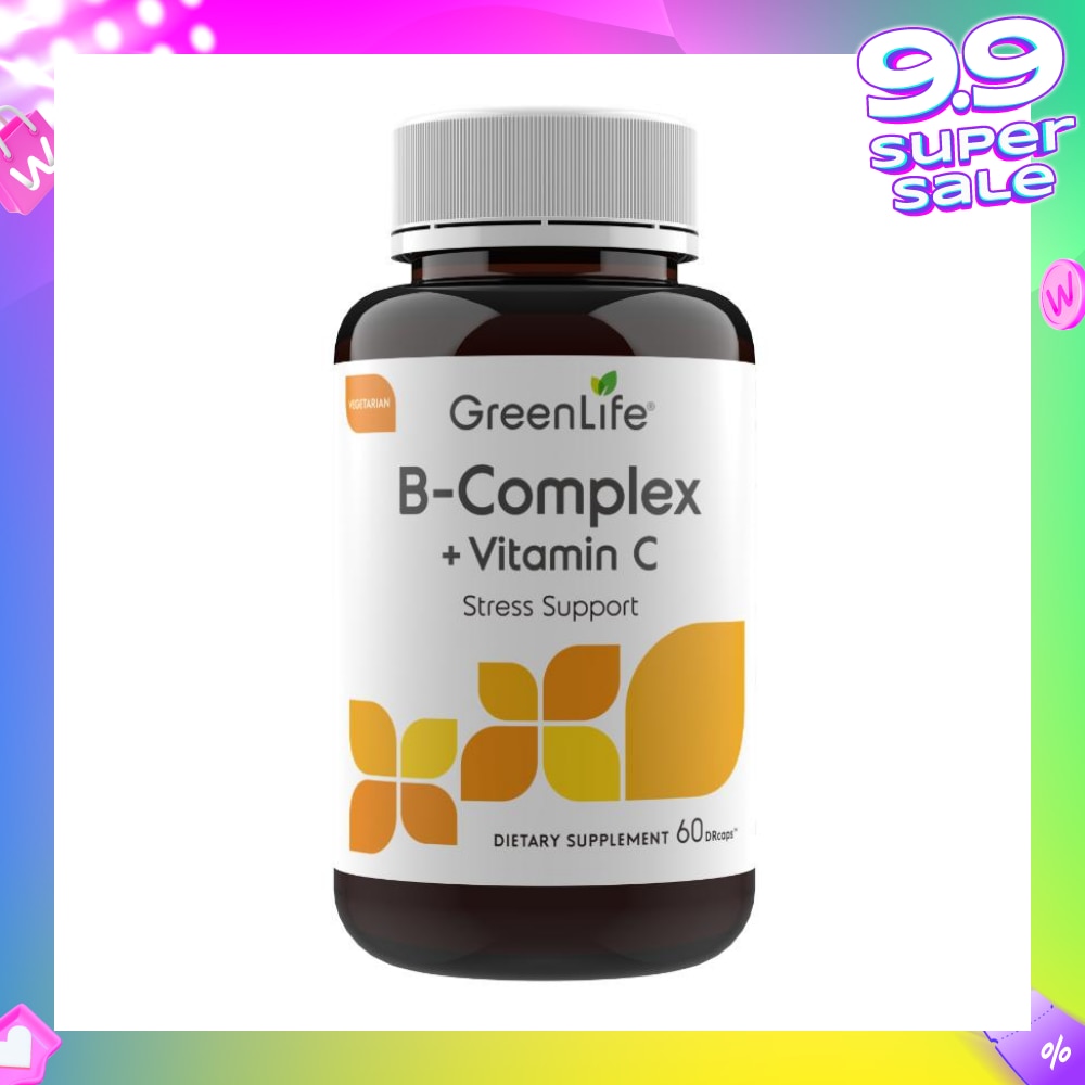 GreenLife B-Complex + Vitamin C 60 Capsules