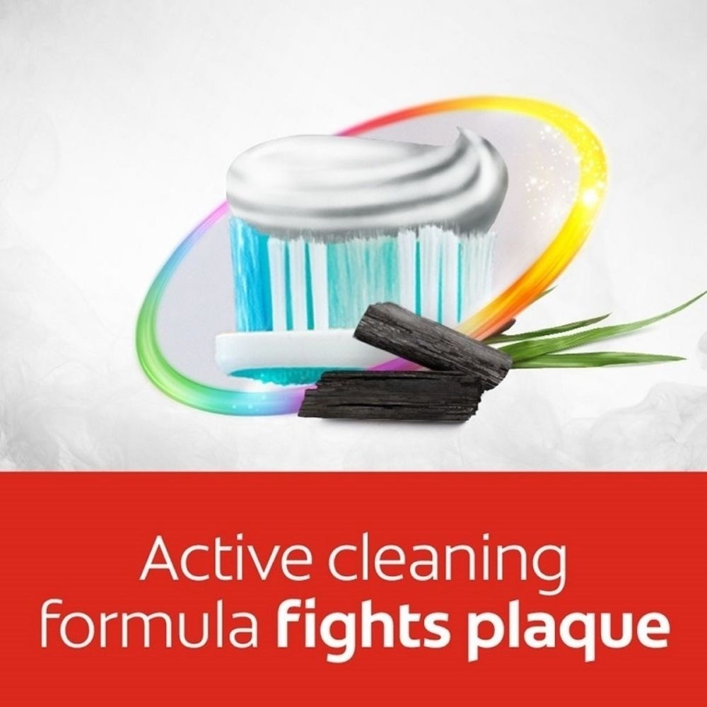 Total Active Prevention Toothpaste Charcoal Clean 60g