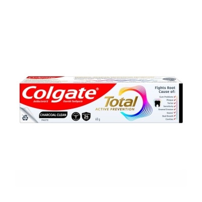 COLGATE Total Active Prevention Toothpaste Charcoal Clean 60g