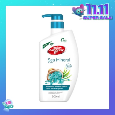 LIFEBUOY Lifebuoy Antibacterial Sea Mineral & Salt Body Wash 900ml