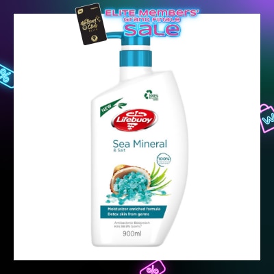 LIFEBUOY Lifebuoy Antibacterial Sea Mineral & Salt Body Wash 900ml