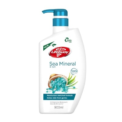 LIFEBUOY Lifebuoy Antibacterial Sea Mineral & Salt Body Wash 900ml