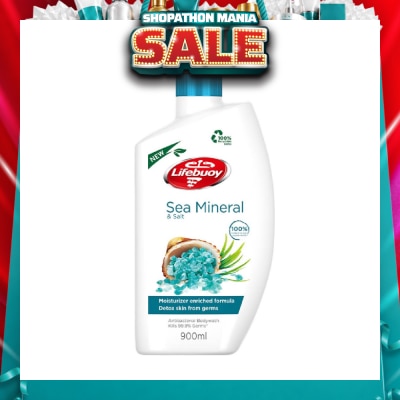 LIFEBUOY - Lifebuoy Antibacterial Sea Mineral & Salt Body Wash 900ml