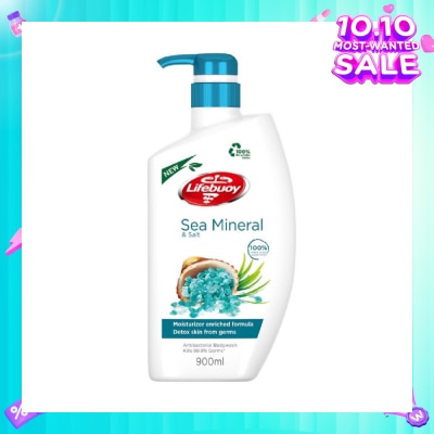 LIFEBUOY Lifebuoy Antibacterial Sea Mineral & Salt Body Wash 900ml