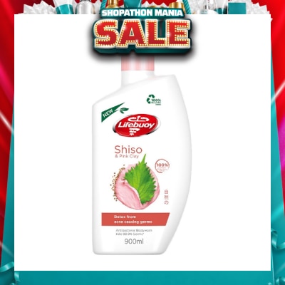 LIFEBUOY - Lifebuoy Pink Clay & Shiso Anti-bacterial Body Wash 900ml
