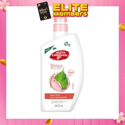 LIFEBUOY Lifebuoy Pink Clay & Shiso Anti-bacterial Body Wash 900ml