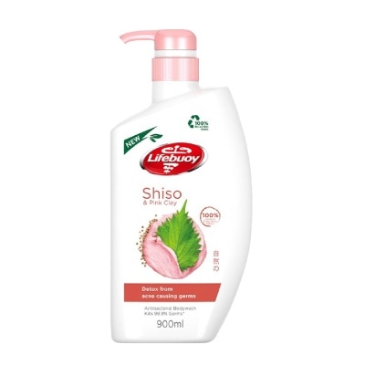 LIFEBUOY Lifebuoy Pink Clay & Shiso Anti-bacterial Body Wash 900ml